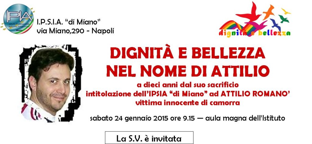 aaa invito attilio - fronte