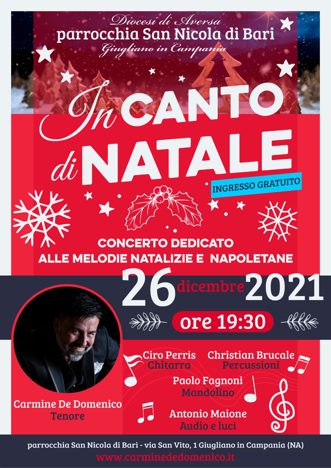 Incanto di Natale - concerto dedicato alle melodie natalizie e  napoletane