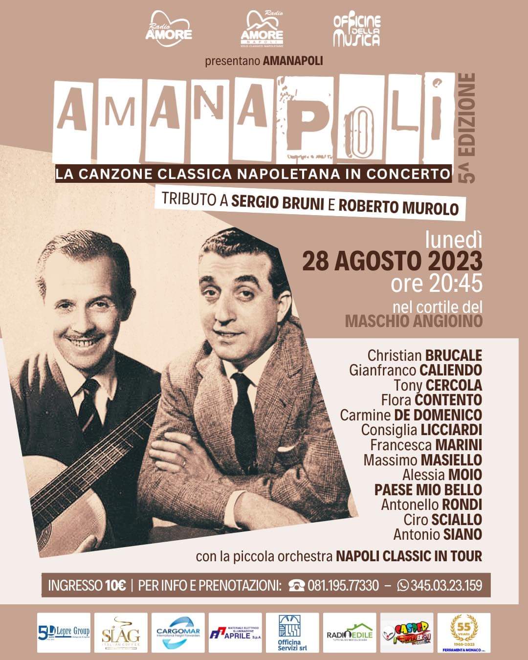 AMANAPOLI - Maschio Angioino 28.8.23
